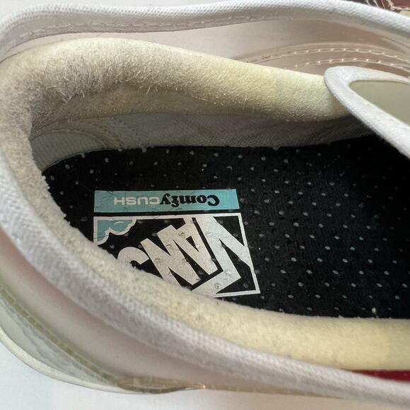 Vans ComfyCush Slip-Skool Canvas True Navy Red Shoes Mens Size 7, Women’s 8.5 - Picture 6 of 8